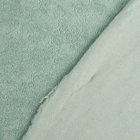 Frotteestoff Stretch Frottee einfarbig dunkel mint 1.5m Breite