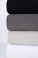 Frotteestoff Stretch Frottee einfarbig weiß 1.5m Breite