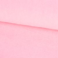 Frotteestoff Stretch Frottee einfarbig rosa 1.5m Breite