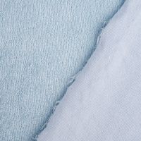 Frotteestoff Stretch Frottee einfarbig hellblau 1.5m Breite