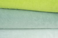 Frotteestoff Stretch Frottee einfarbig hell mint 1.5m Breite