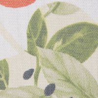 SCHÖNER LEBEN. Tischläufer Bramley Apfel Kiwi weiß rot grün beige