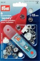 Prym NF-Druckknopf JERSEY MS Perlkappe weiß 12 mm 6Stück