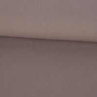 Bekleidungsstoff Twill Köper Wool Touch extra weich uni taupe 1.45m