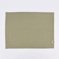 Platzset Erik aus 100% Leinen 1-lagig 40x50cm salbeigrün