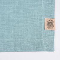 Platzset Erik aus 100% Leinen 1-lagig 40x50cm eisblau