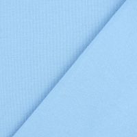 Baumwolljersey Jersey einfarbig himmelblau 1.60m Breite