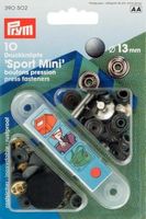 Prym 10 NF-Druckknopf SP.-MINI MS brüniert 13 mm