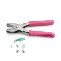 Prym Love Vario Druckknopf- Loch- und Ösenzange pink