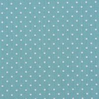 Baumwollstoff Punkte mini Ø 1mm dunkelmint weiß 1.40m Breite