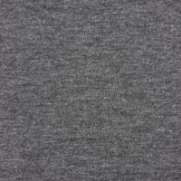 Baumwolljersey Jersey einfarbig mittelgrau meliert 1.60m Breite