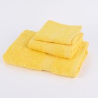 Qualitätsfrottee Handtuch 100% Baumwolle 500g/qm gelb
