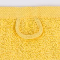 Qualitätsfrottee Handtuch 100% Baumwolle 500g/qm gelb