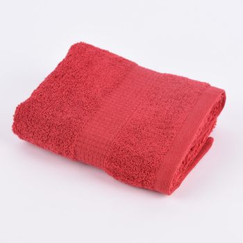 Qualitätsfrottee Handtuch 100% Baumwolle 500g/qm rot