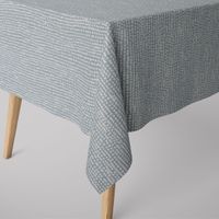 Clarke & Clarke DekostoffRainfall Regentropfen mineral blau 138cm