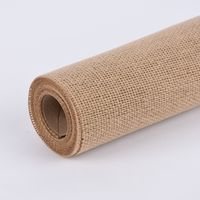Deko Tischband Jute einfarbig natur 29x300cm