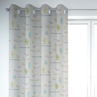 Fryett`s Dekostoff Baumwollstoff Drama Lama Alpaka natur pastell 138cm