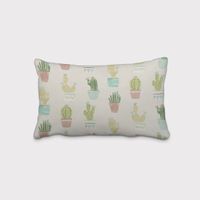 Fryett`s Dekostoff Baumwolle Cactus Kaktus Kakteen natur grün 138cm