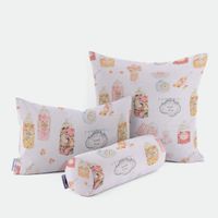 Digitaldruck Süßigkeiten Bonbons Candyshop ecru multi 138cm