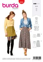 Burda Schnittmuster 6252 Rock