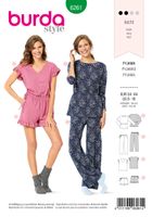 Burda Schnittmuster 6261 Pyjama