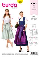 59923-Burda-Schnittmuster-6268-Dirndl-6268-KHSB.jpg Burda Schnittmuster 6268 Dirndl