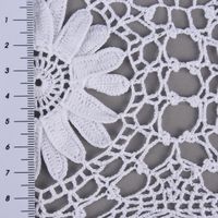 60107-Panneaux-Meterware-Sonnenblume-mit-Durchzugsloechern-weiss-25cm-Hoehe-KW27-72961Capture0024.jpg Häkelspitze Häkelgardine Panneaux Meterware Sonnenblume mit Durchzugslöchern weiß 25cm Höhe