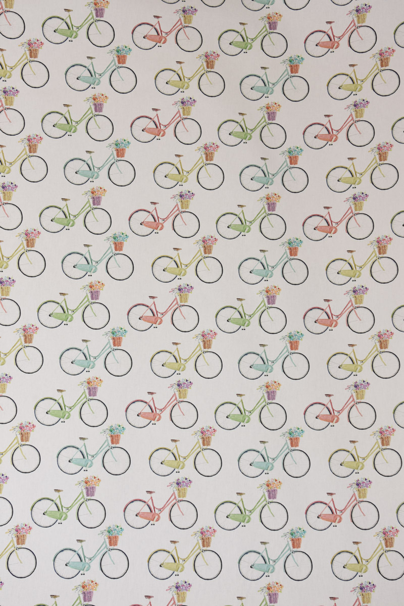 Clarke & Clarke DekostoffDigitaldruck Fahrrad multi 138cm