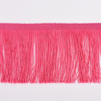 Fransenband Meterware pink Breite: 10cm