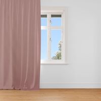 Dekostoff Dobby Streifen 3mm creme rosa 1.40m Breite