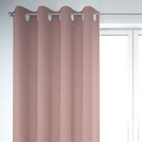 Dekostoff Dobby Streifen 3mm creme rosa 1.40m Breite