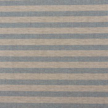 Outdoorstoff teflonbeschichtet Famara natur blau gestreift 160cm