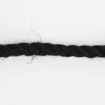 Kordel Bast schwarz Breite: 8mm