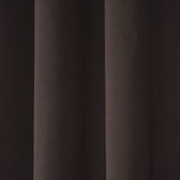 Verdunklungsgardine mit Ösenaufhängung einfarbig anthrazit 135x250cm