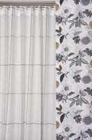 60610-Gardinenstoff-Stores-mit-Bleiband-Batistoptik-halbtransparent-Lurex-Karo-weiss-grau-taupe-braun-3m-Hoehe--DSC-0173.jpg Gardinenstoff Stores mit Bleiband Batistoptik halbtransparent Lurex Karo weiß grau taupe braun 3m Höhe