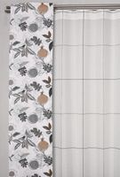 60610-Gardinenstoff-Stores-mit-Bleiband-Batistoptik-halbtransparent-Lurex-Karo-weiss-grau-taupe-braun-3m-Hoehe--DSC-0175.jpg Gardinenstoff Stores mit Bleiband Batistoptik halbtransparent Lurex Karo weiß grau taupe braun 3m Höhe