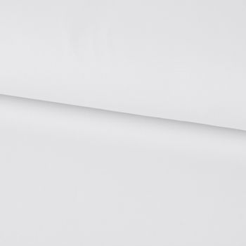 Sweatstoff Soft Sweat Bio einfarbig dünn weiß 1.5m Breite