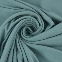 Bekleidungsstoff Tencel Modal Jersey uni dunkel mint 1.45m Breite