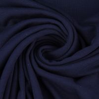 Bekleidungsstoff Tencel Modal Jersey einfarbig dunkelblau 1.45m Breite
