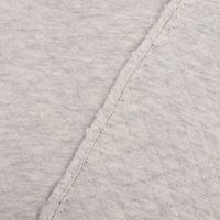 Sweatstoff Steppstoff Steppsweat uni creme grau meliert 1.5m Breite