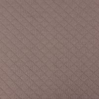Sweatstoff Steppstoff Steppsweat einfarbig taupe 1.5m Breite