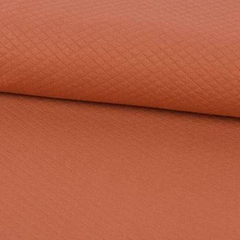 Sweatstoff Steppstoff Steppsweat einfarbig rost 1,5m Breite