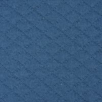 Sweatstoff Steppstoff Steppsweat einfarbig blau 1.5m Breite