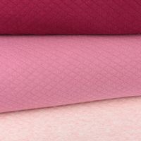 Sweatstoff Steppstoff Steppsweat einfarbig rosa meliert 1.5m Breite