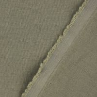 Bekleidungsstoff Sorona Leinen Stretch einfarbig grün 1.34m Breite