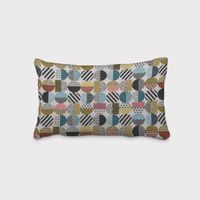 60836-Dekostoff-Jacquard-geometrisch-Kreise-weiss-schwarz-bunt-1-5m-Breite-KW34-76592Capture0142Kissen1.jpg Dekostoff Jacquard geometrisch Kreise weiß schwarz bunt 1.5m Breite