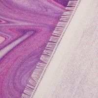 SCHÖNER LEBEN. Tischdecke Digitaldruck Retro Batik lila pink