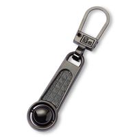 Prym Fashion Zipper Kugel Metall stahlfarbig