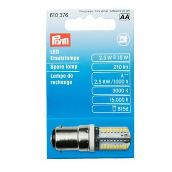 Prym LED Ersatzlampe für Nähmaschine Bajonett