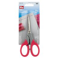 60992-Prym-HOBBY-Handarbeitsschere--rot-grau-14cm-16105210-PS-a.jpg Prym HOBBY Handarbeitsschere rot grau 14cm